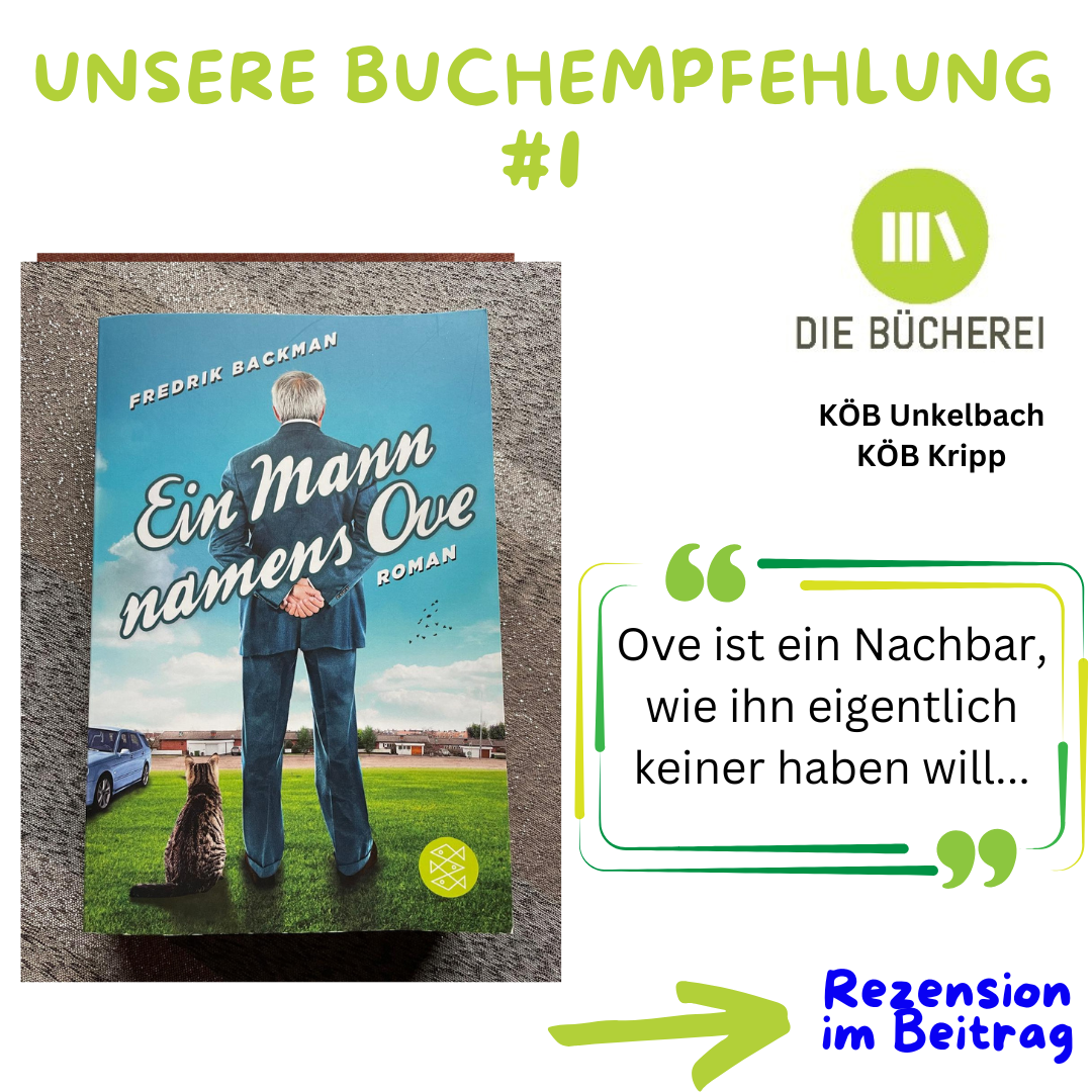 Buchempfehlung #1 der Büchereien KÖB Unkelbach und KÖB Kripp