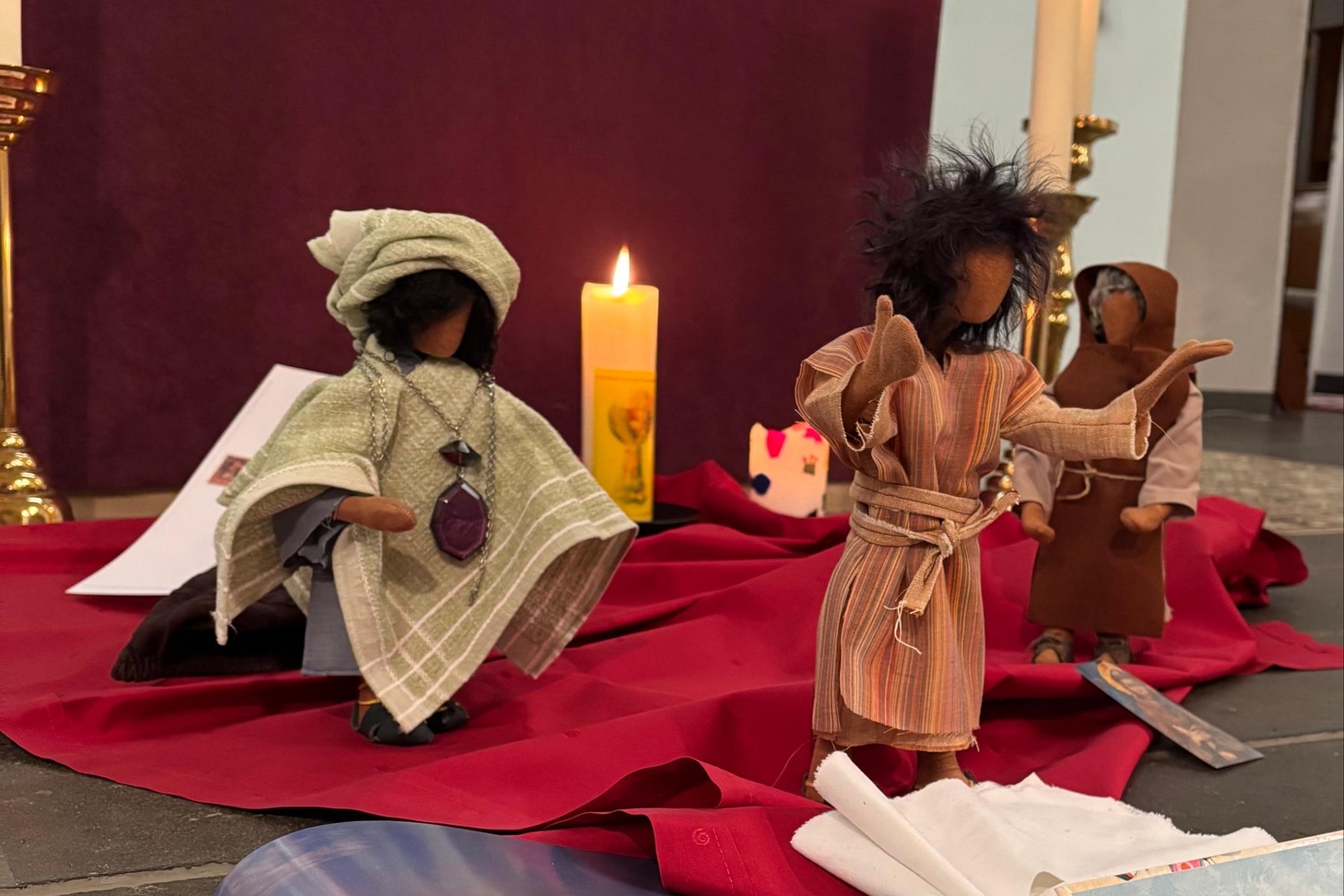 Kinderkirche mit dem Thema Franziskus und Klara