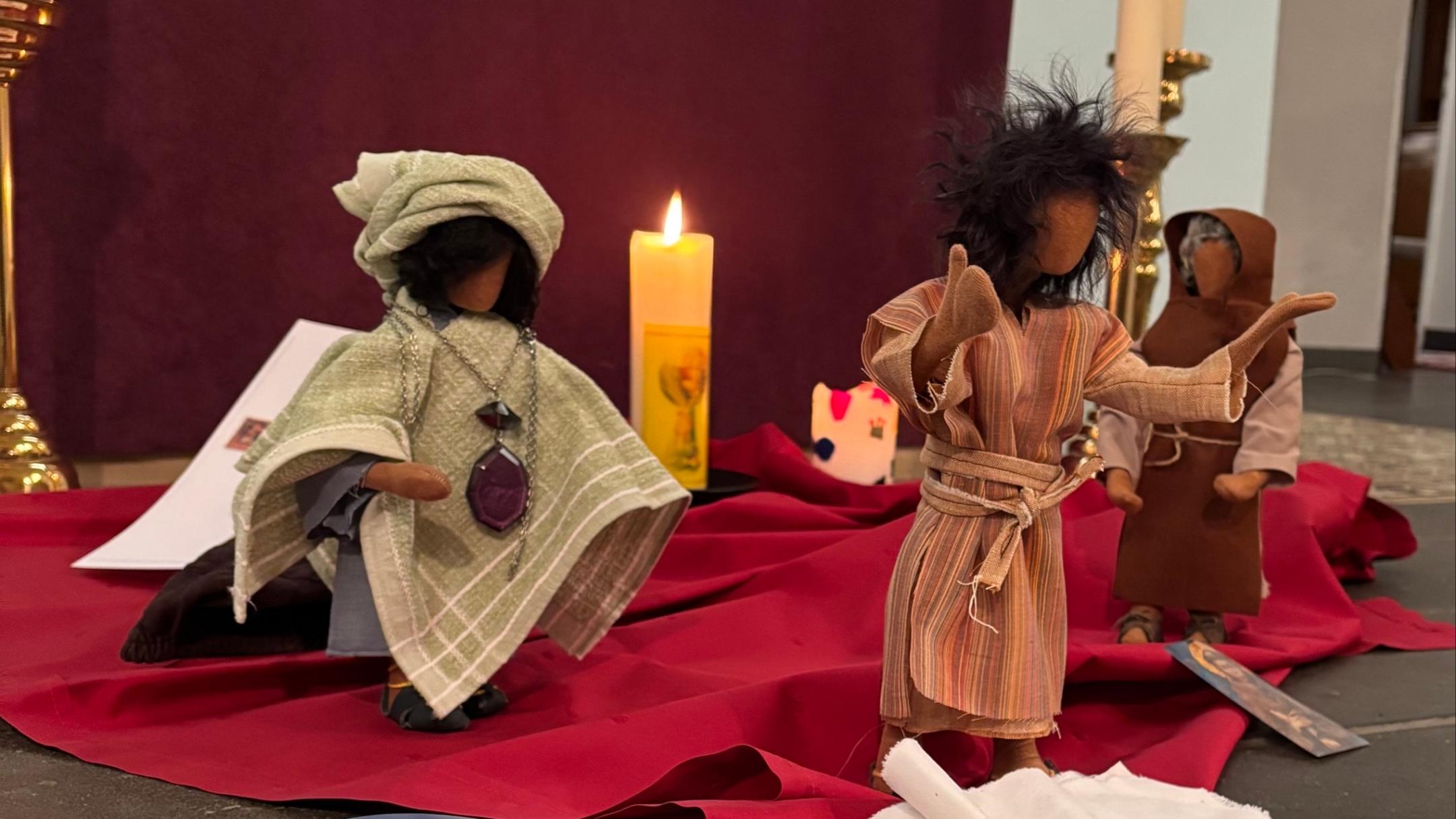 Kinderkirche mit dem Thema Franziskus und Klara